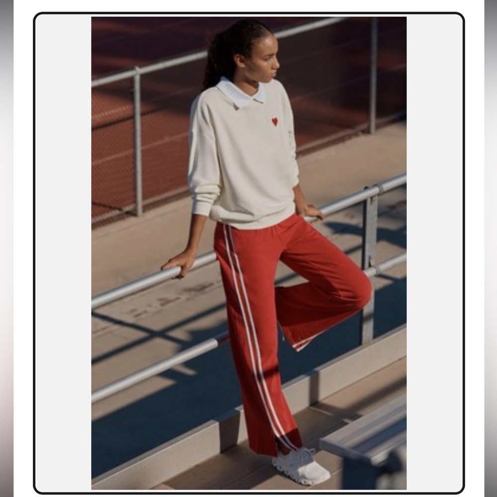 The Upside Juliet track pant in chili
